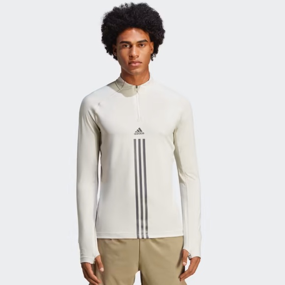 adidas Other - Adidas alphastrength 1/4 zip long sleeve athletic top size M brand new with tags